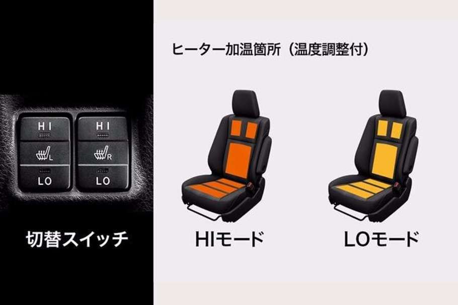 快適温熱シート（運転席・助手席）