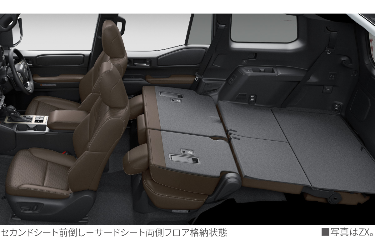 純正 ランドクルーザー250 ラゲージサイドトリムカバー ランドクルーザー
