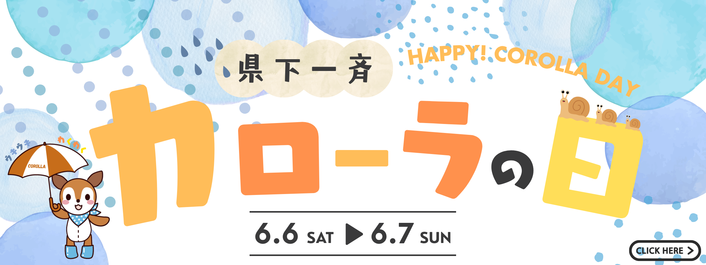 県下一斉カローラの日